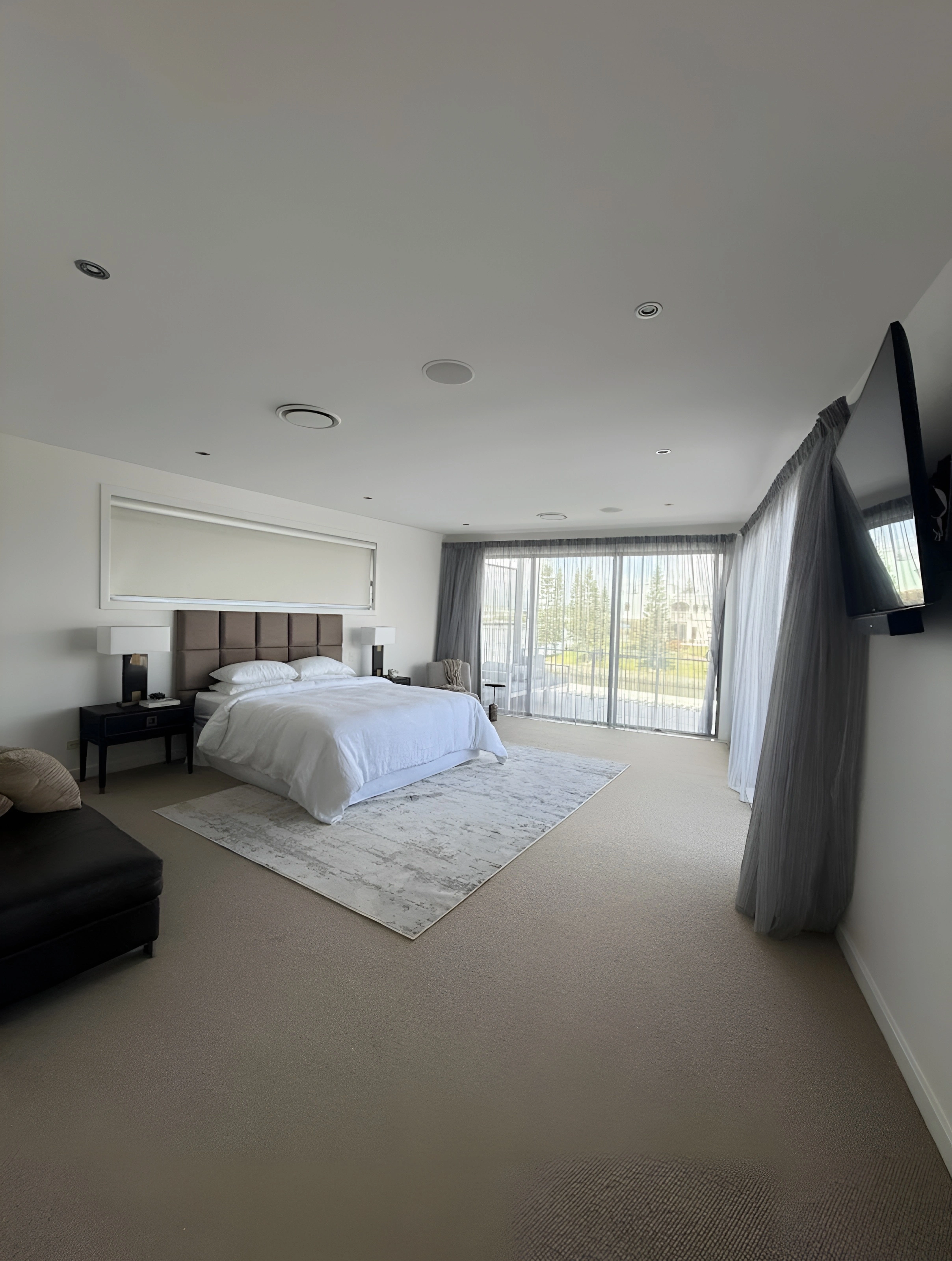 Luxury master bedroom interior painting Havelock North