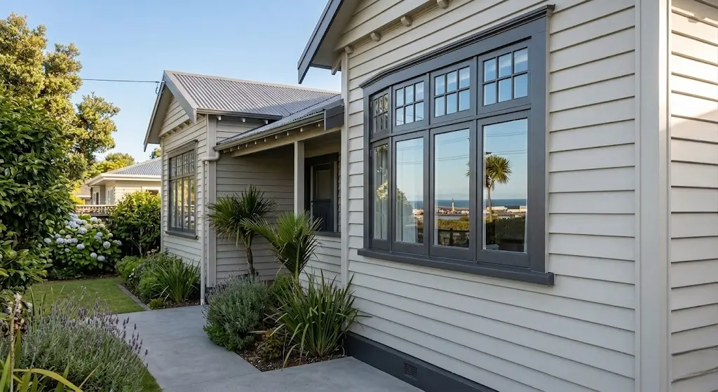 House painters Hastings — exterior painting on a Hastings home by PaintMate NZ